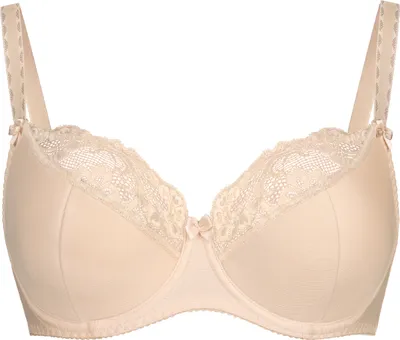 Obrázek produktu pro Teyli polovyztužená podprsenka s kosticemi a květinovou krajkou Estel Female 204 beige 75I