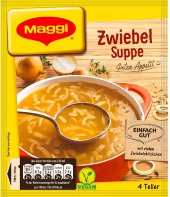 Produktbild von Maggi Guten Appetit Zwiebelsuppe mit natürlichen Zutaten 55g