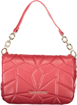 Produktbild von Elegante Rote Damenhandtasche mit Abnehmbaren Riemen und Fächern