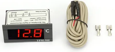Produktbild von Temperaturregler,Digitaler Temperaturregler,Temperatursensor Messgerät,LED Digitaler Temperaturmesser,Digitaler Temperaturmesser,Digitaler Thermostatregler