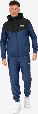 Obrázek produktu pro Pánská tepláková souprava s kapucí regular fit MANTEO Navy/Black/White M BENLEE