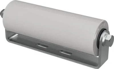 Obrázok produktu pre Polyuretánový bočný valček s držiakom roll pomoc pri spúšťaní prívesu na čln pozinkované SUPROD, 250 mm, šedá