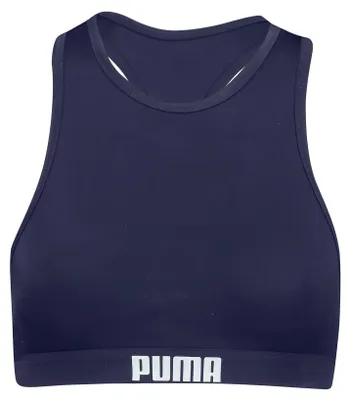 Immagine prodotto di PUMA Donna Women Racerback Swim Top Bikini Top, Colore: Navy, Taglia: S