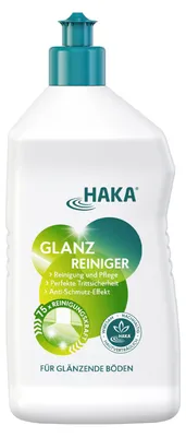 Produktbild von HAKA Boden-Glanzreiniger 750ml Anti-Schmutz-Effekt, trittsicher, umweltverträglich