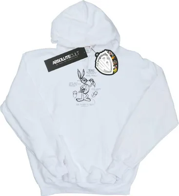 Produktbild von Looney Tunes - Kapuzenpullover für Herren BI13709 (M) (Weiß)