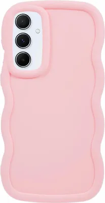 Obrázok produktu pre Puzdro pre Samsung Galaxy S24 FE - Zadný kryt Phonesta Wavy Silikónový - Ružová