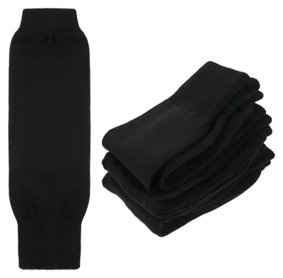 Productafbeelding van 3 Paar Sportbeinsokken voor Voetbal en Teamsporten, Zwart, Unisex