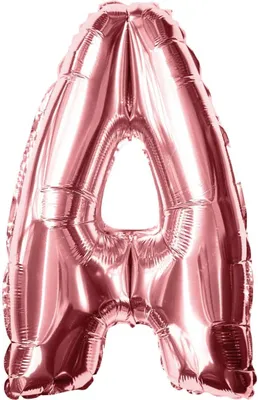 Produktbild von Oblique Unique Folien Luftballon Buchstabe A Geburtstag JGA Hochzeit Party Deko Ballon - roségold