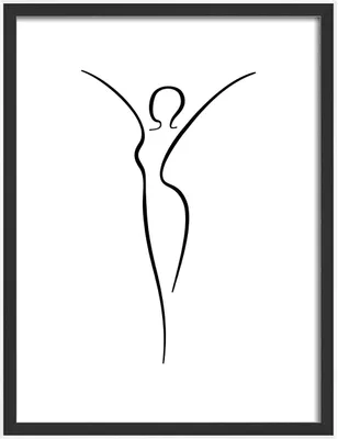 Produktbild von Walther Holzfotorahmen Silhouette, 30x40 cm, schwarz