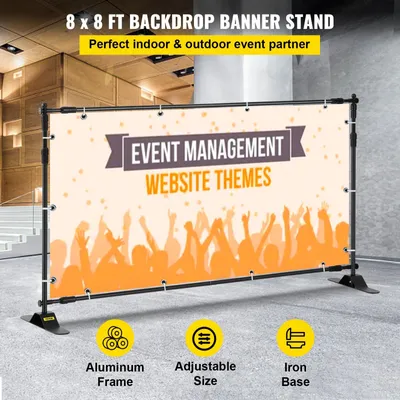 Produktbild von Hintergrund – Fotohintergründe – Hintergrundrahmen – Hintergrundstativ – Hintergrunddekoration – 8 Fuß – 240 x 240 cm