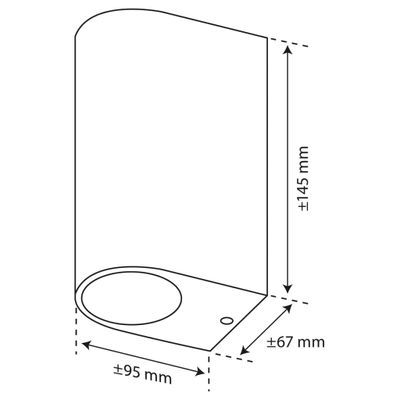 Ranex LED-Wandleuchte 6 W Grau 5000.331