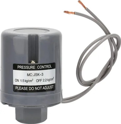 Obrázek produktu pro Automatický regulátor tlakového spínače vodního čerpadla s napětím 220 V a vnitřním závitem G3/8" (1,5–2,2 kgf/cm²)