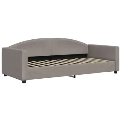 Produktbild von Tagesbett Taupe 90x200 cm Stoff