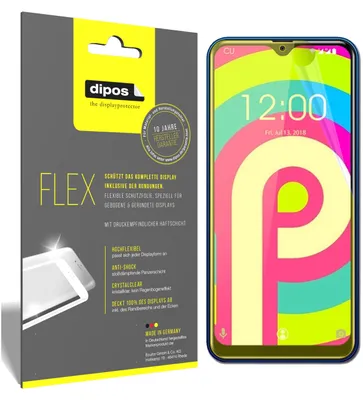 Produktbild von 3x Oukitel C 15 Pro Schutzfolie Folie, 100% Displayabdeckung, dipos Flex