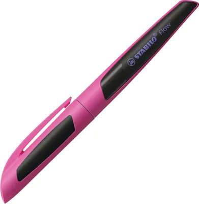 Produktbild von Füller - STABILO Flow SPORTY in pink/schwarz - Einzelstift - inklusive Patrone