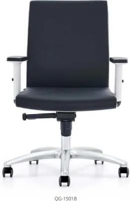 Obrázok produktu pre Kunstleder Sessel in Schwarz modern eleganter Stil