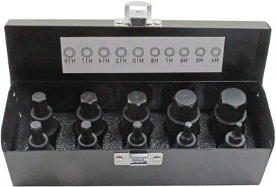 Image de Jeu de 10 embouts hexagonaux, entraînement 1/2", clés Allen de 4 à 19 mm
