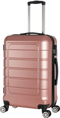 Produktbild von Hartschalenkoffer Trolley 4-Rollen Koffer Reisekoffer / 68 Liter / 201 - Farbe: rose-gold
