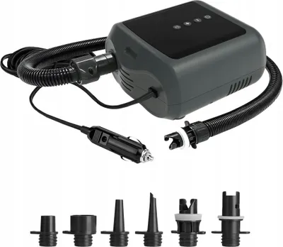 Obrázek produktu pro 12V Lcd 16 Psi Elektrická Pumpa Pro Sup, Kajak A Matraci - Mobil, Auto