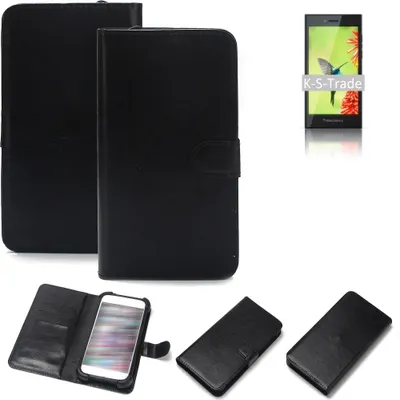 Produktbild von K-S-Trade Handyhülle Schutzhülle kompatibel mit Blackberry Leap Handy Schutz Hülle Handyhülle Bumper schwarz 1x