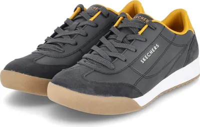 Imagen del producto de Zapatillas de interior Skechers ZINGER 2 ULTIMATE CLASSIC para hombre, color negro, talla 43