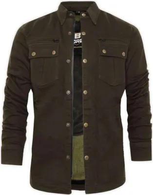 Produktbild von Bores Driver Damen Motorrad Hemd, grün, 3XL