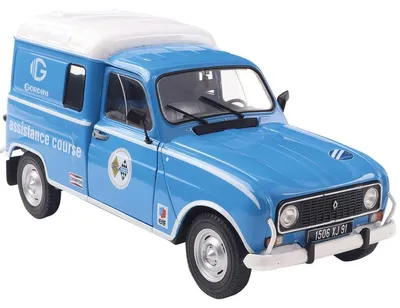 Produktbild von Solido 421186454 Renault 4LF4 Gordini Service 1976 blau 1:18