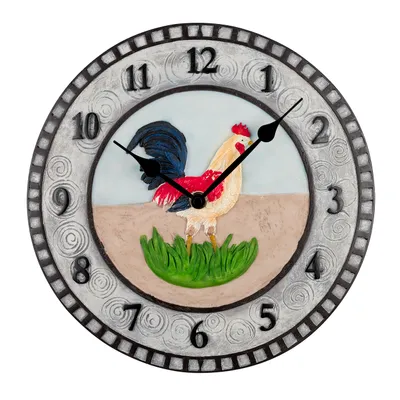 Produktbild von Atlanta 6110 Küchenuhr HAHN Wanduhr Küche Quarz analog