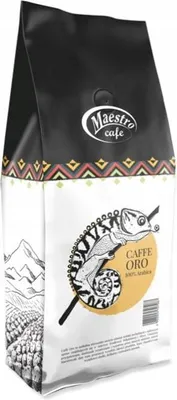 Produktbild von Maestro CAFFE ORO Kaffeebohnen 1kg [100% Arabica]