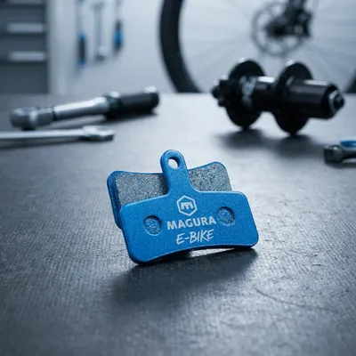 Produktbild von Scheibenbremsbelag Sinter 010 Magura organisch, E-Bike, blau, 25 Stück