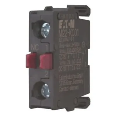 Produktbild von Eaton M22-KC01 Kontaktelement 1 Öffner, Bodenbefestigung, Schraubanschluss , 216382