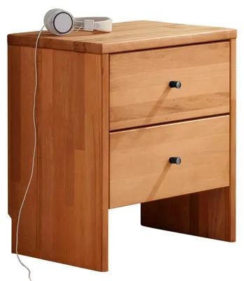 Produktbild von Kommode Flur Buche Massivholz, 2 Schubladen CUENCA-137