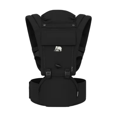 Produktbild von Deryan Pack Babytrage neugeborene ab geburt - Ergonomische Carrier - Schwarz