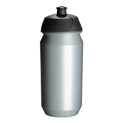 Produktbild von TACX Trinkflasche "Shiva" Mit screw-on Kappe, durch die große Öffnung leicht zu befüllen und zu reinigen silber 500 ml