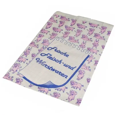 Produktbild von PAPSTAR Fleischerbeutel Kraftpapier gefädelt groß