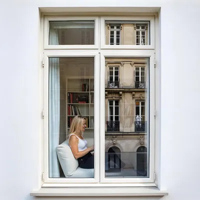 Produktbild von DIMEXACT - Spiegelfilm ohne Tain -Klebstoff für Anti -Look und Anti -Hitze für Fenster weniger als 1,2 m², Silber, Lichtübertragung von 24%, 1,52 m x h: 10 m, in Roll -152 cm x 10 m - en Rouleau