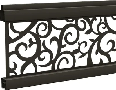 Obrázek produktu pro T&J ECOSTECK mřížová výplň Ranken ANTHRAZIT, 20 x 140 x 1800 mm hliník