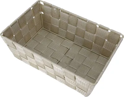 Ablagekorb Aufbewahrungskorb für Bad, Büro und Wohnung  in 4 Farben 25x16x9 cm