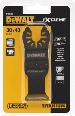 Image de Lame bi-métal pour multi-cutter DEWALT