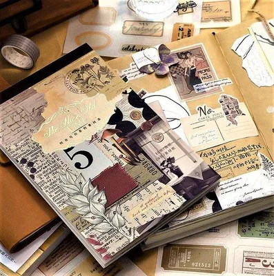 Produktbild von Simno Sticker- und Papierset, 50 Blatt, 21 × 14,5 cm