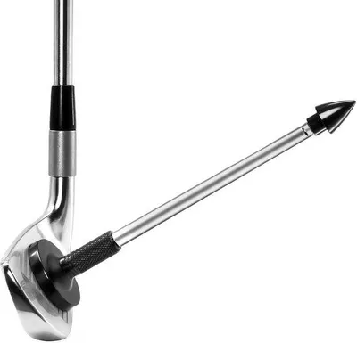 Produktbild von Golf Alignment Rods - Magnetischer Trainer für bessere Ausrichtung und Schussvisualisierung, schwarz