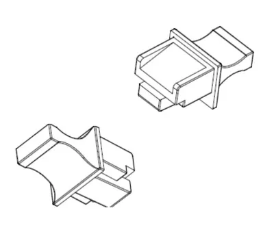 Image de RJ45 Obturateur noir, UE100 --