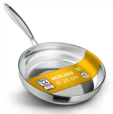 Immagine prodotto di Omgoods - Padella antiaderente, diametro 28 cm, a 5 strati, adatta per induzione
