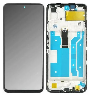 Produktbild von LCD Display + Touchscreen inkl. Rahmen kompatibel mit Huawei P Smart 2021, schwarz