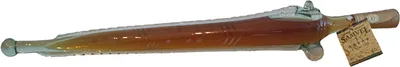 Produktbild von Armenischer Brandy Glasschwert Flasche handgefertigt 0,2L Geschenkidee
