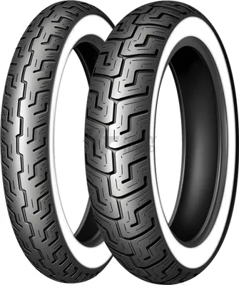 Immagine prodotto di Pneumatici Dunlop D401 H/D 150/80 B16 71H TL WW a parete bianca posteriore