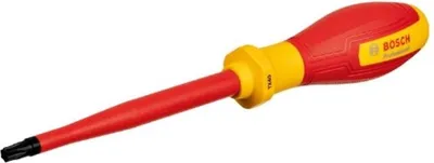 Produktbild von VDE Schraubendreher, BOSCH, TX40x125, Isoliert bis 1000 V, Thermoplastisches Elastomer, Rutschfest