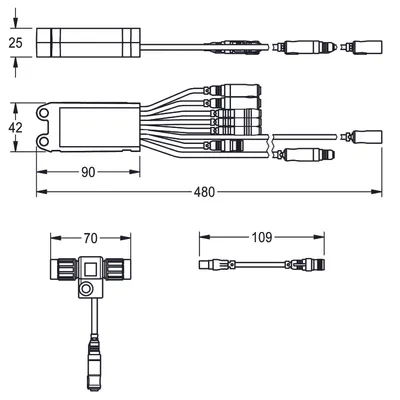 Produktbild von KWC AR Elektronikmodul, A3000open, EM1, ID 13020, 24 VDC