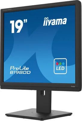 Produktbild von 19" TN-panel, 1280x1024, 13cm Height Adj. Stand, Pivot, VGA, DVI, 250cd/m2, 5ms