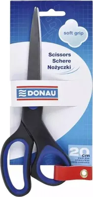 Produktbild von Nožnice DONAU Soft grip 20cm modré